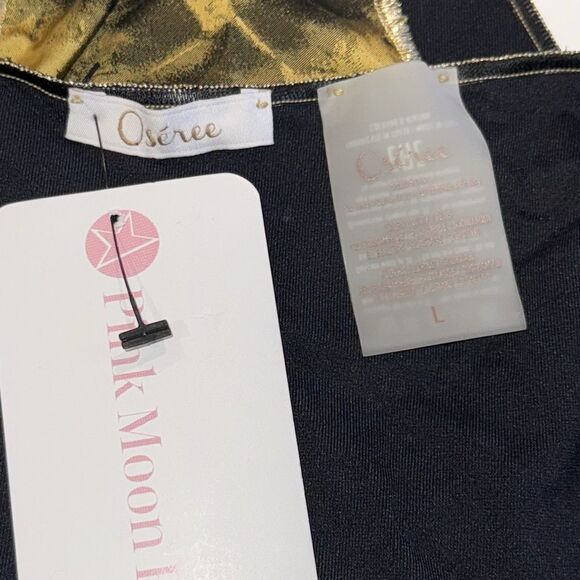 NWT Oseree Safari Bikini Large ORO Metallic - Picture 7 of 10